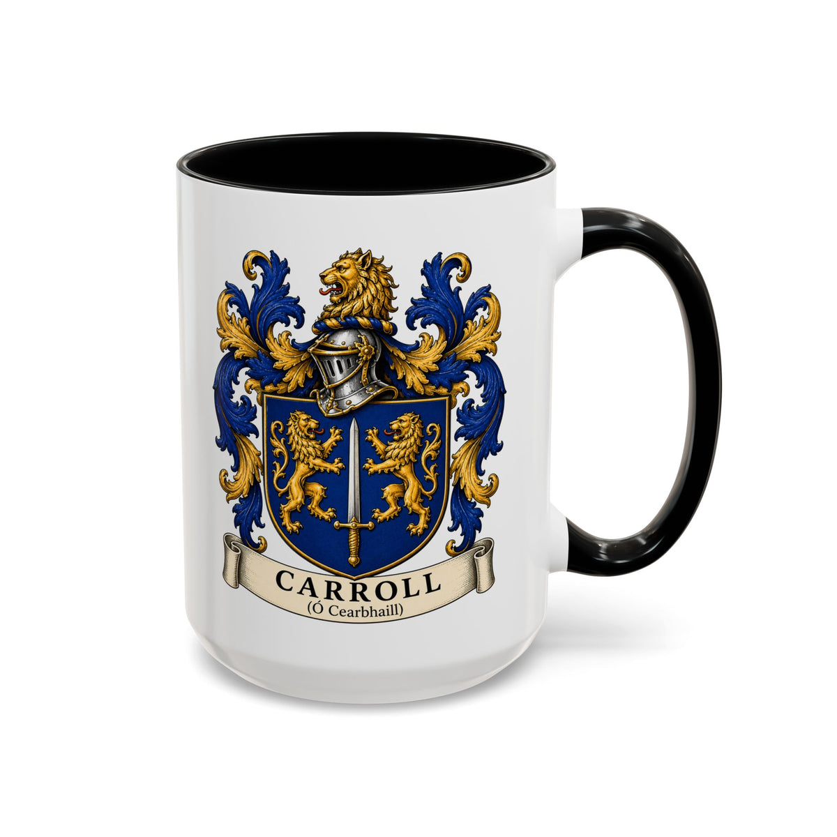Carroll - Family Crest Coffee Mug