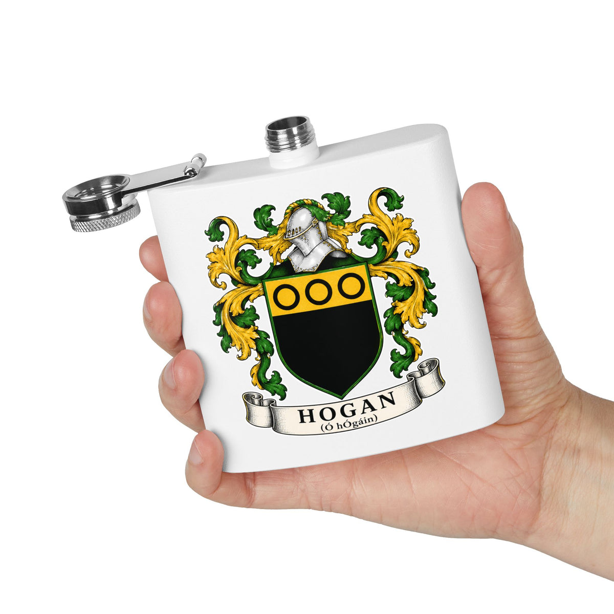 Hogan - Family Crest Flask