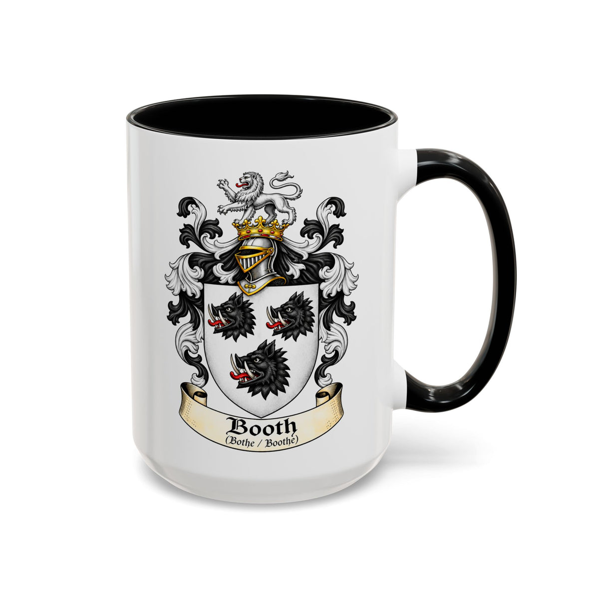 Booth - Family Crest Coffee Mug