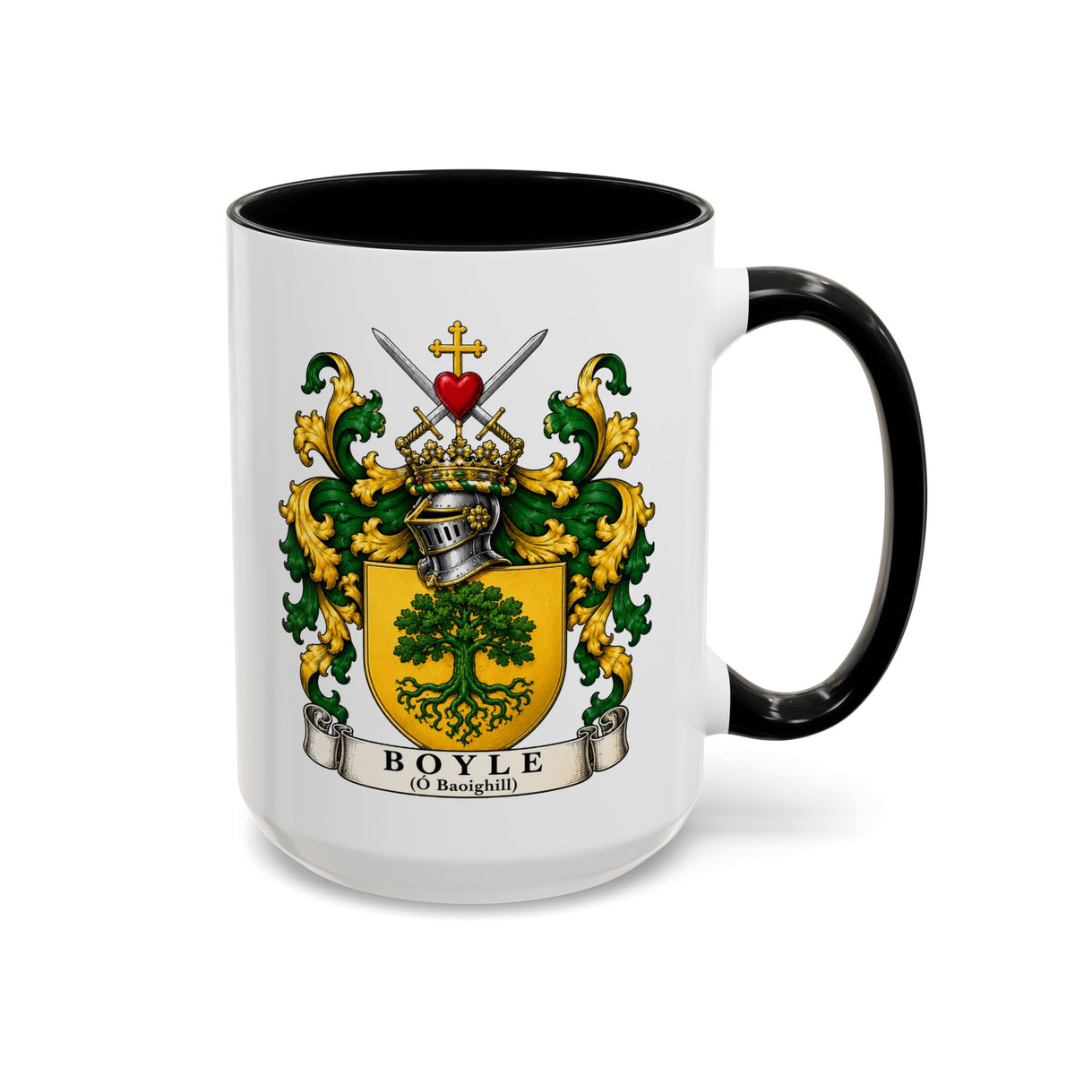 Boyle - Family Crest Coffee Mug