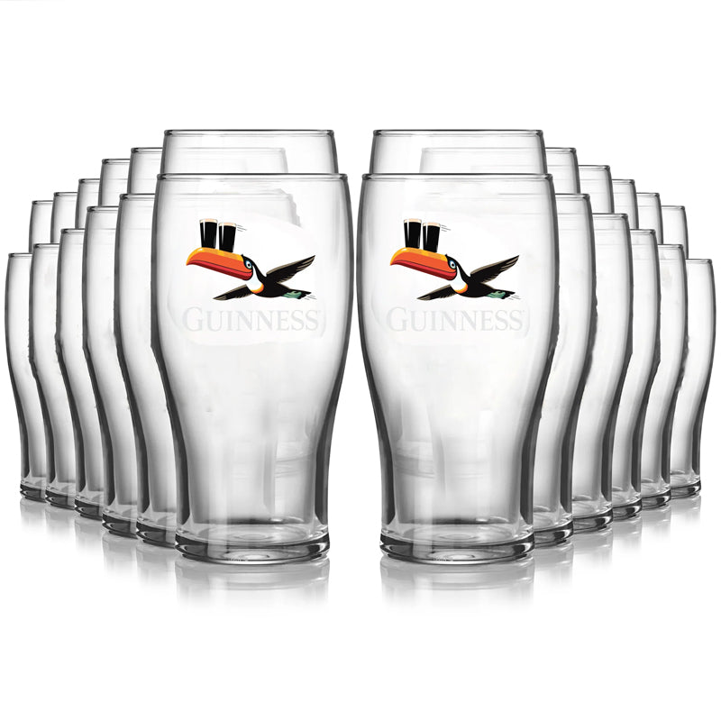 Guinness® Flying Toucan 20oz Pint Glass