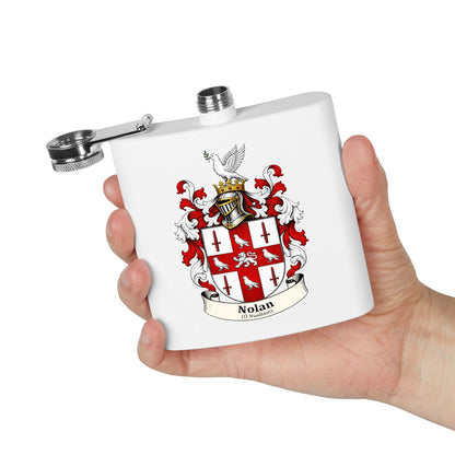 Nolan - Family Crest Flask