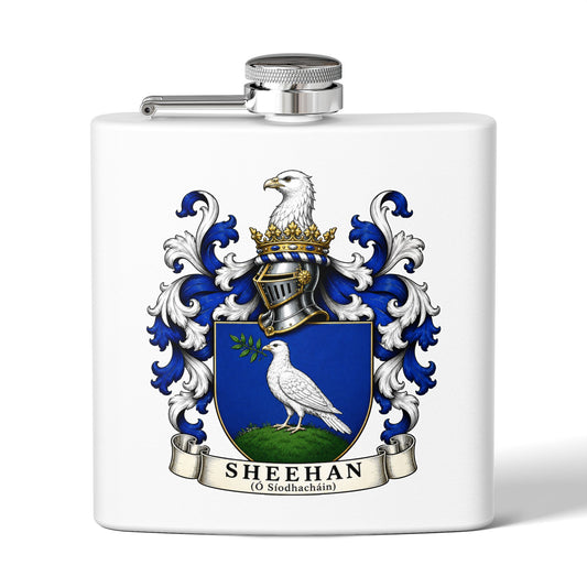 Sheehan - Family Crest Flask