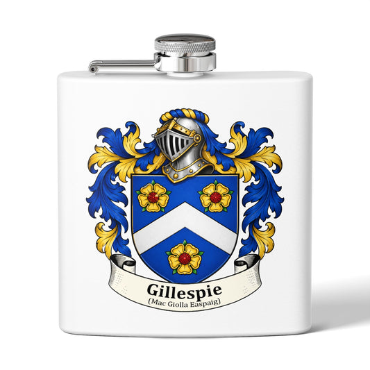Gillespie - Family Crest Flask