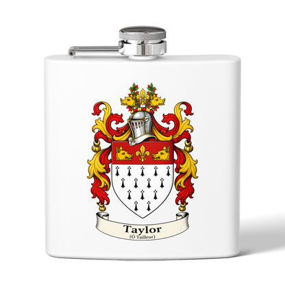 Taylor - Family Crest Flask