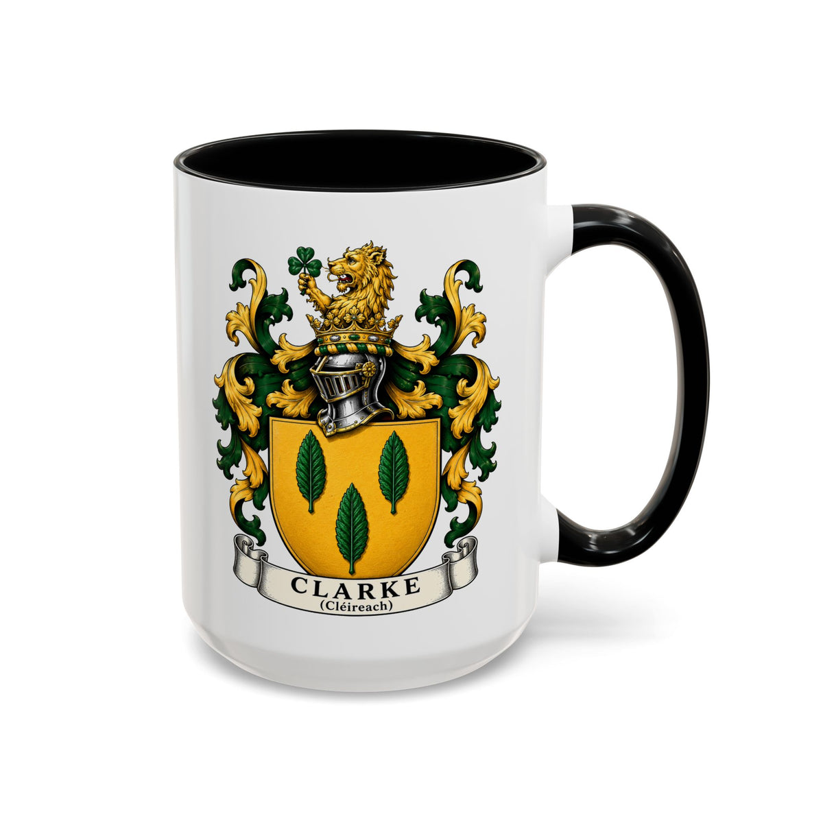 Clarke - Family Crest Coffee Mug