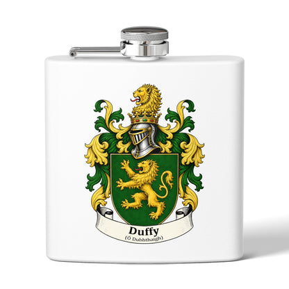 Duffy - Family Crest Flask