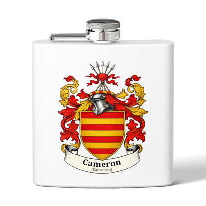 Cameron - Family Crest Flask