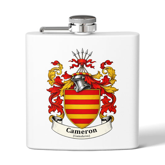Cameron - Family Crest Flask