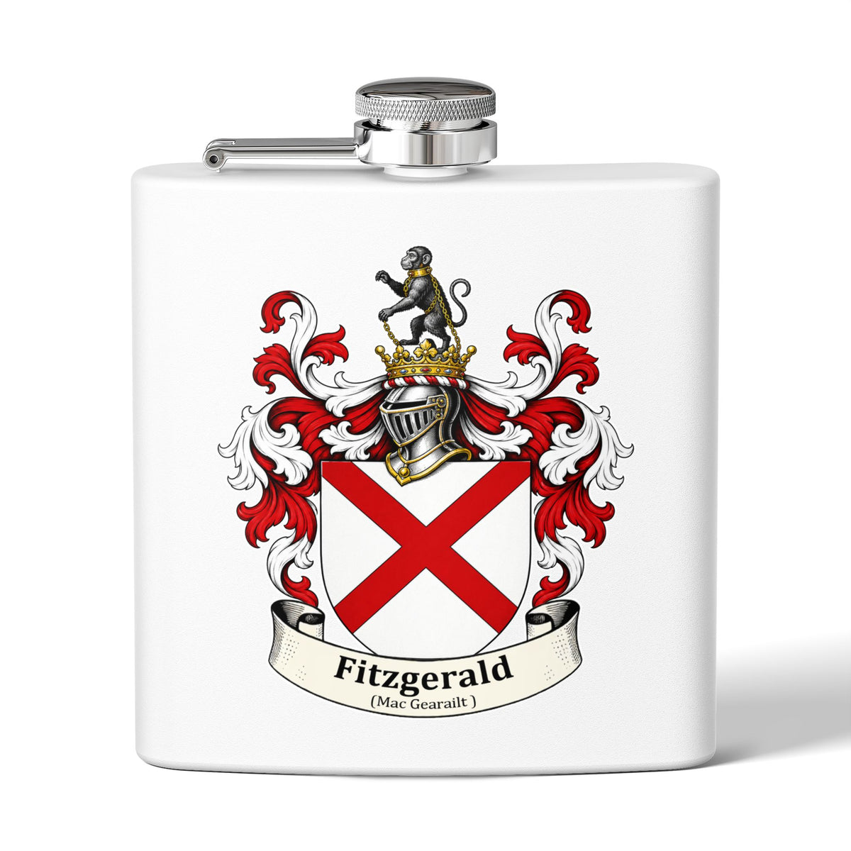 Fitzgerald - Family Crest Flask