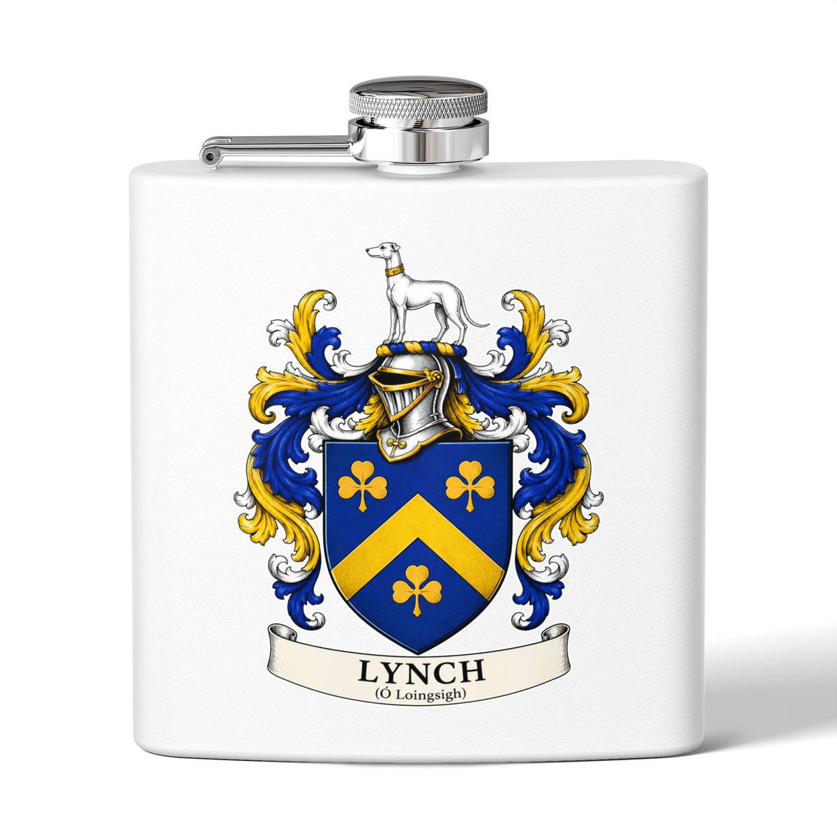 Lynch  - Family Crest Flask