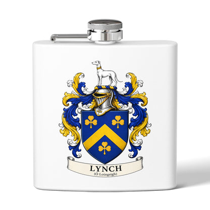 Lynch  - Family Crest Flask