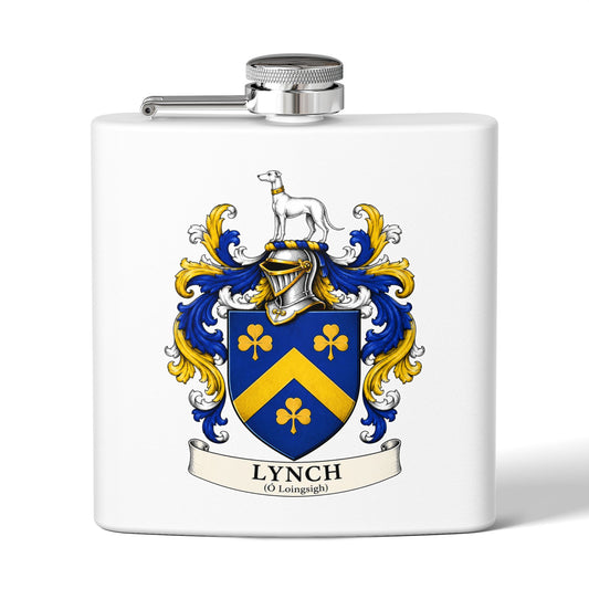 Lynch  - Family Crest Flask