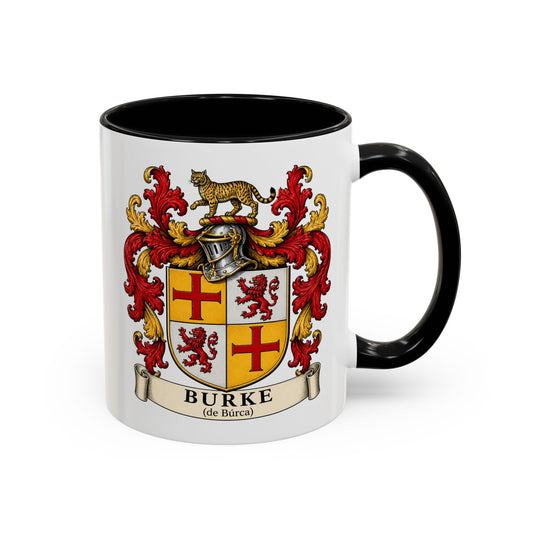 Burke - Family Crest Coffee Mug