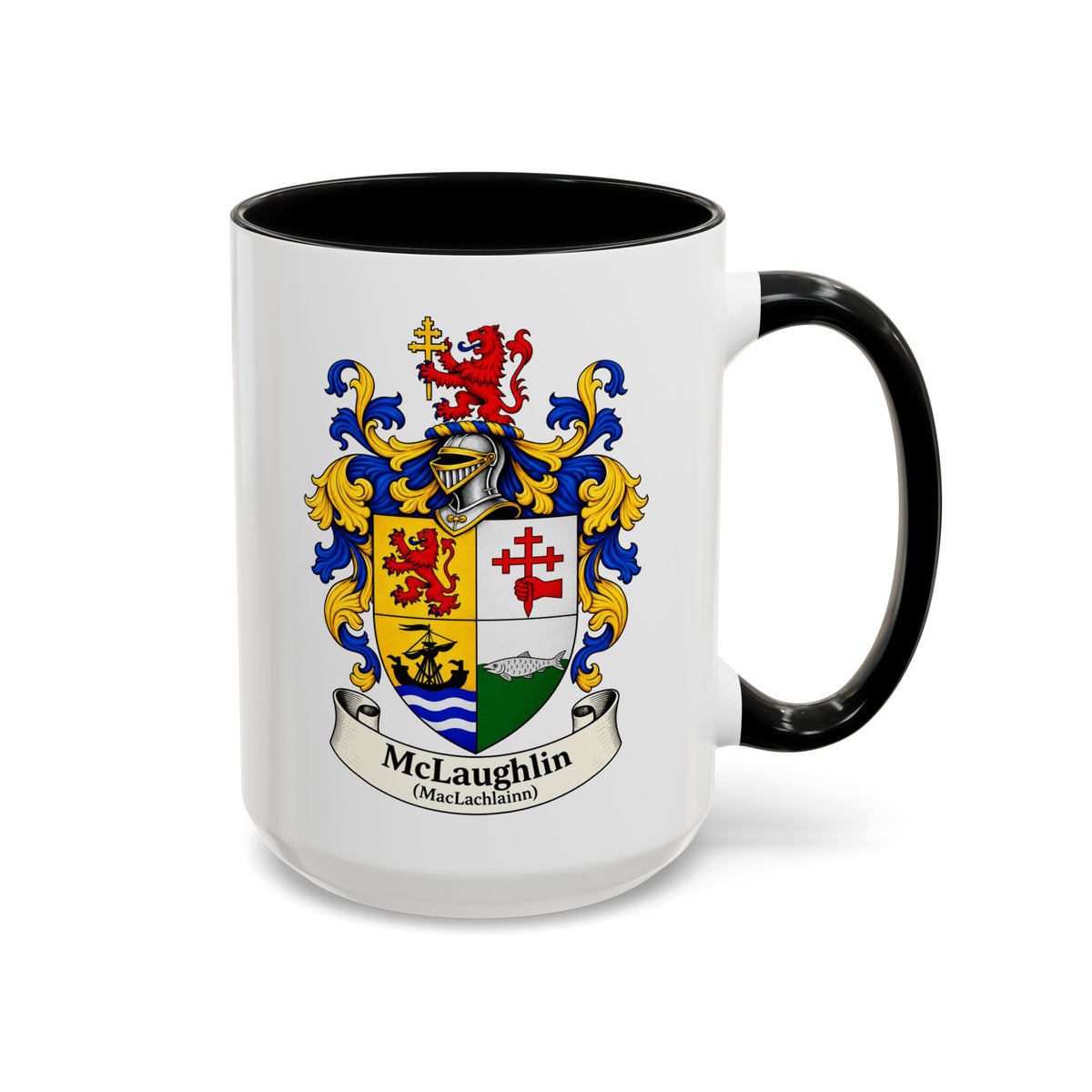 McLaughlin (Scottish version) - Family Crest Coffee Mug