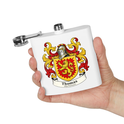 Thomas - Family Crest Flask