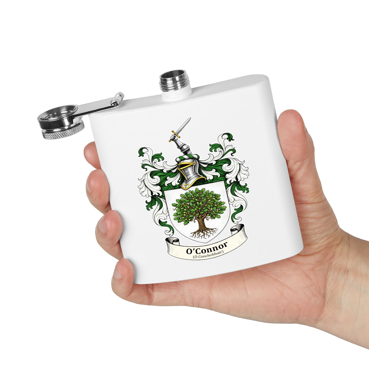 O'Connor - Family Crest Flask