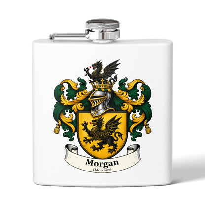 Morgan - Family Crest Flask