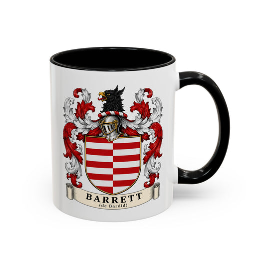 Barrett - Family Crest Coffee Mug