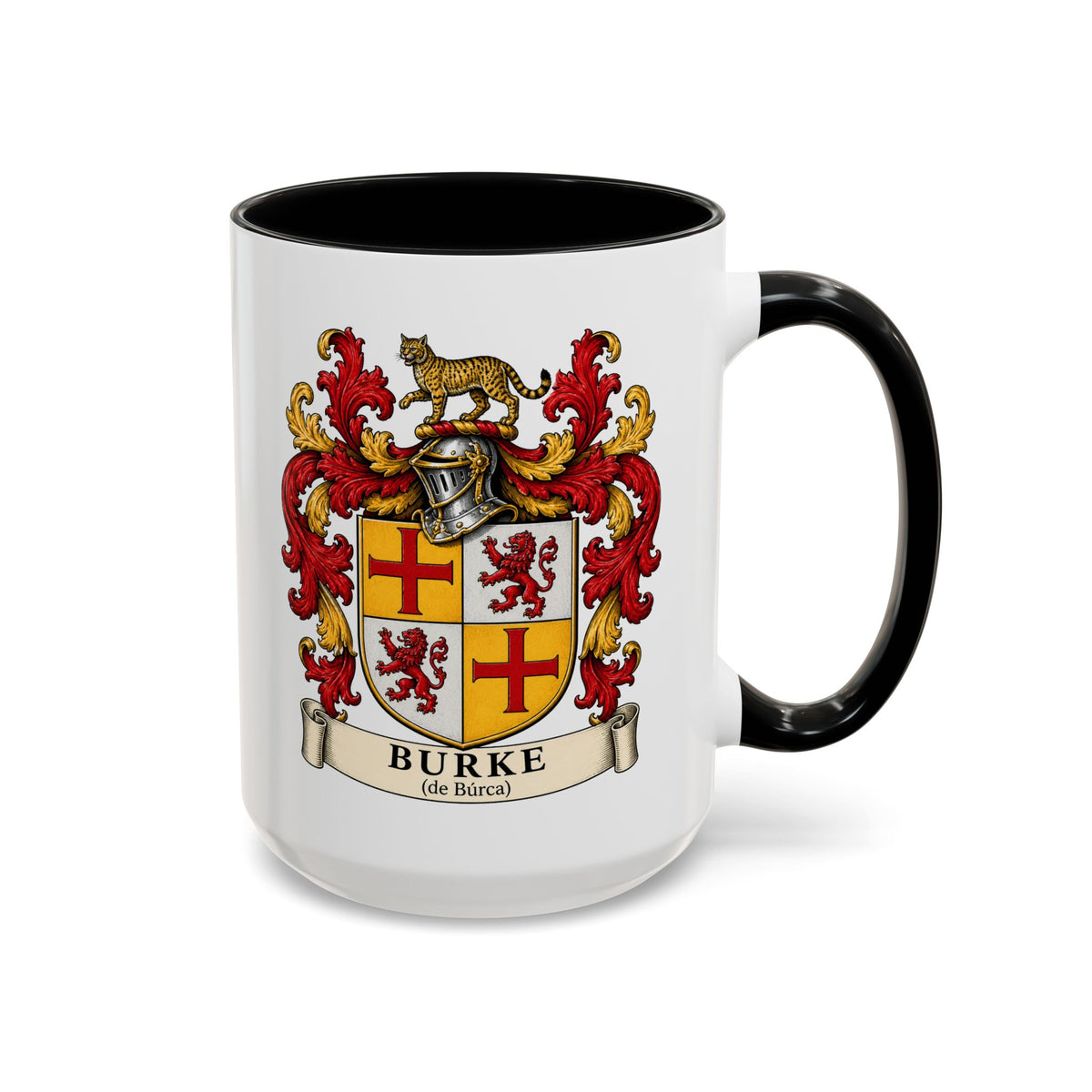Burke - Family Crest Coffee Mug