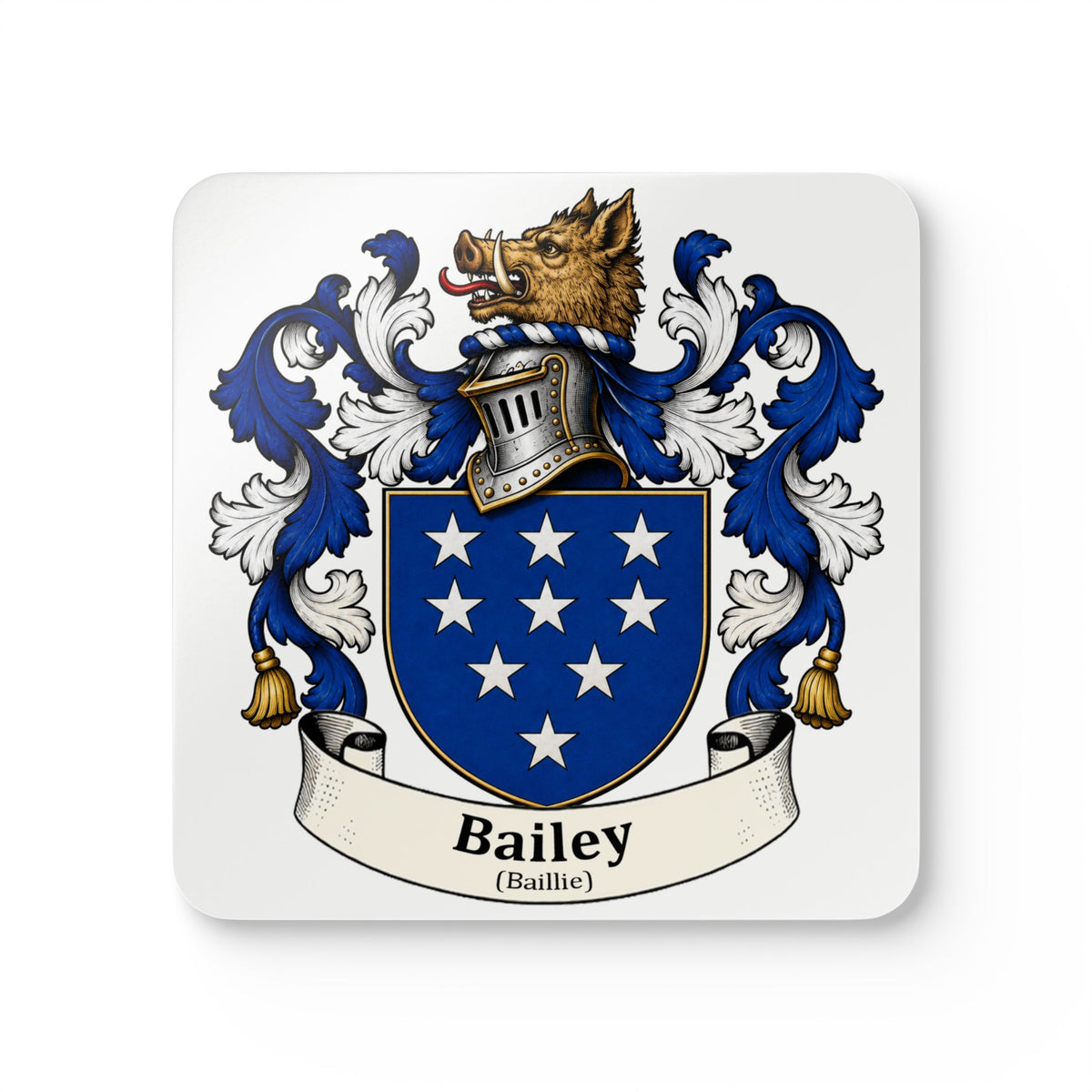 Bailey - Set of 4 Coasters