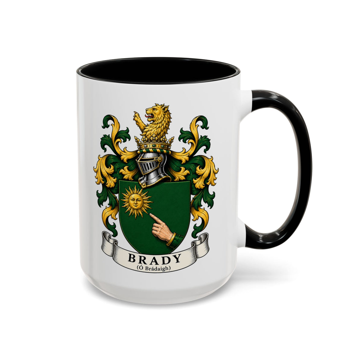Brady - Family Crest Coffee Mug