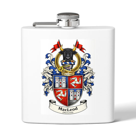 Macleod - Family Crest Flask