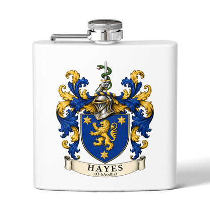 Hayes - Family Crest Flask