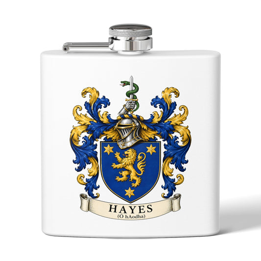 Hayes - Family Crest Flask