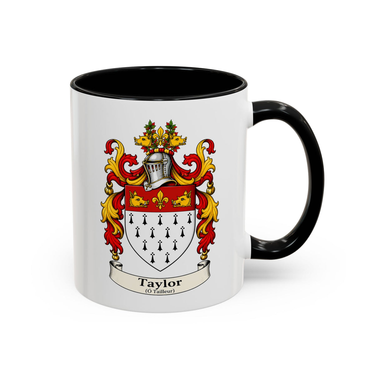 Taylor - Family Crest Coffee Mug