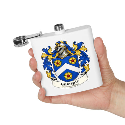 Gillespie - Family Crest Flask