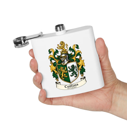 Collins - Family Crest Flask
