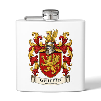 Griffin - Family Crest Flask