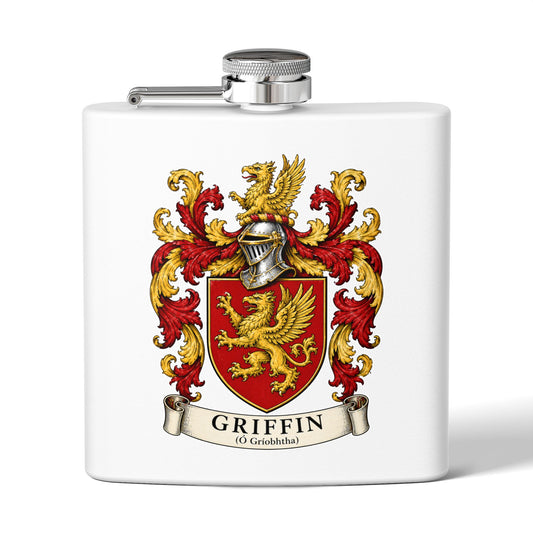 Griffin - Family Crest Flask
