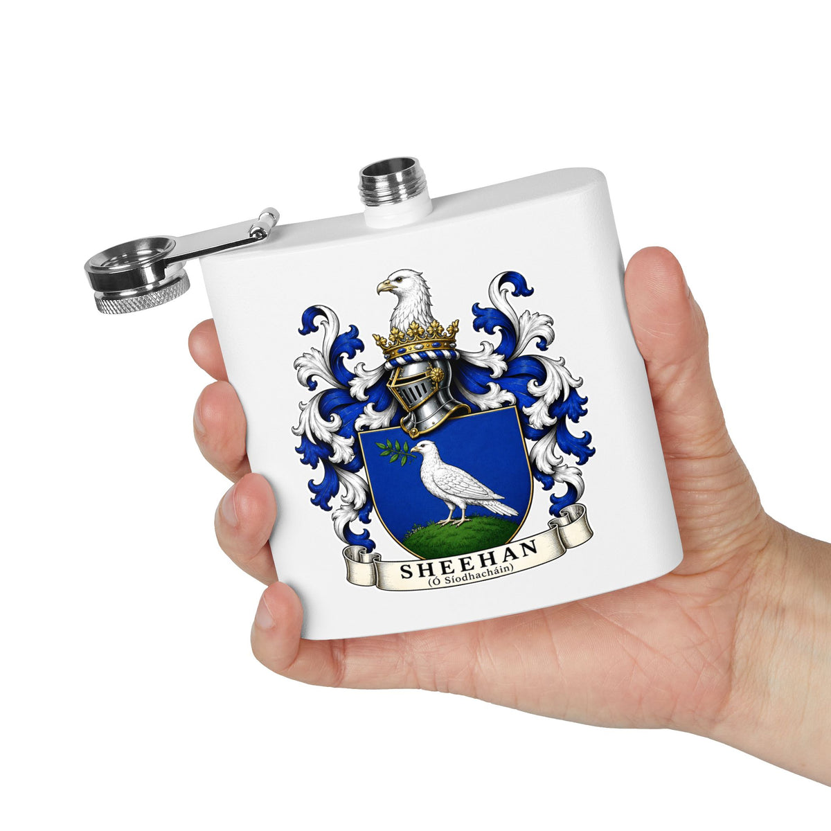 Sheehan - Family Crest Flask