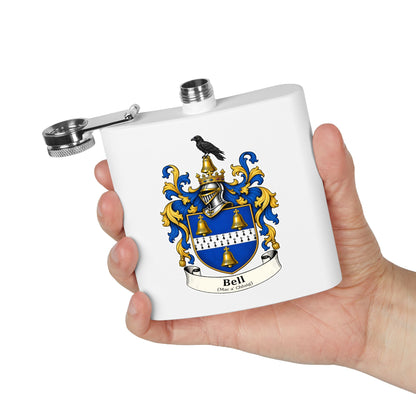 Bell - Family Crest Flask