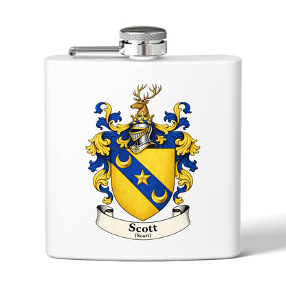 Scott - Family Crest Flask