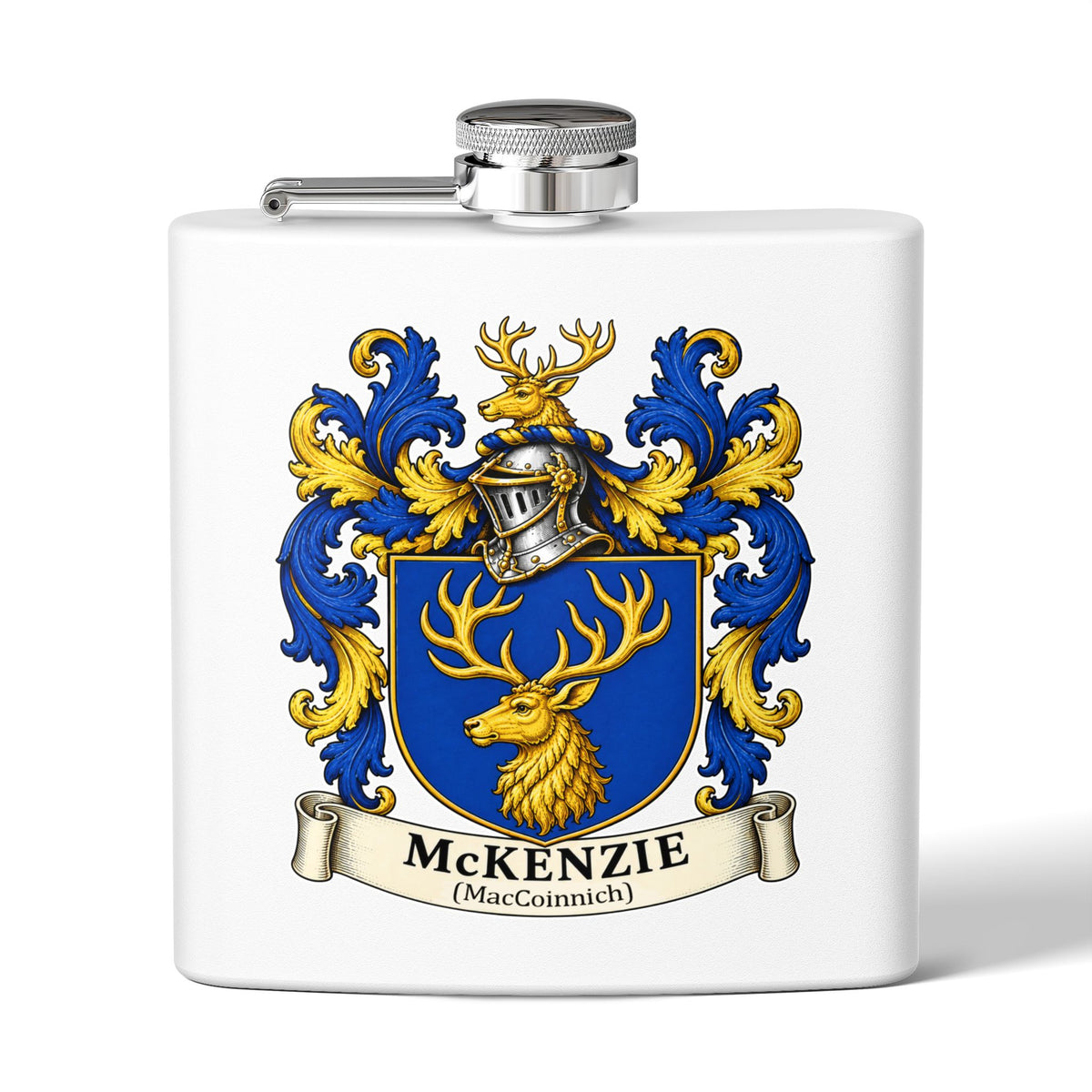 McKenzie - Family Crest Flask