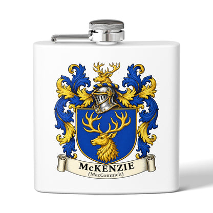 McKenzie - Family Crest Flask