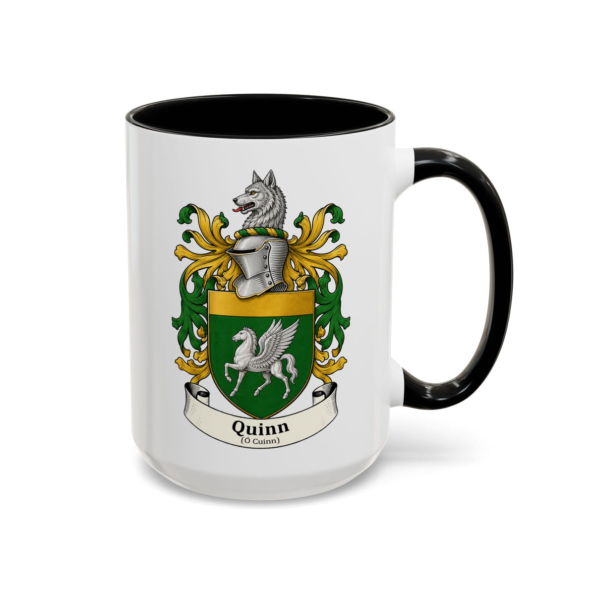 Quinn - Family Crest Coffee Mug