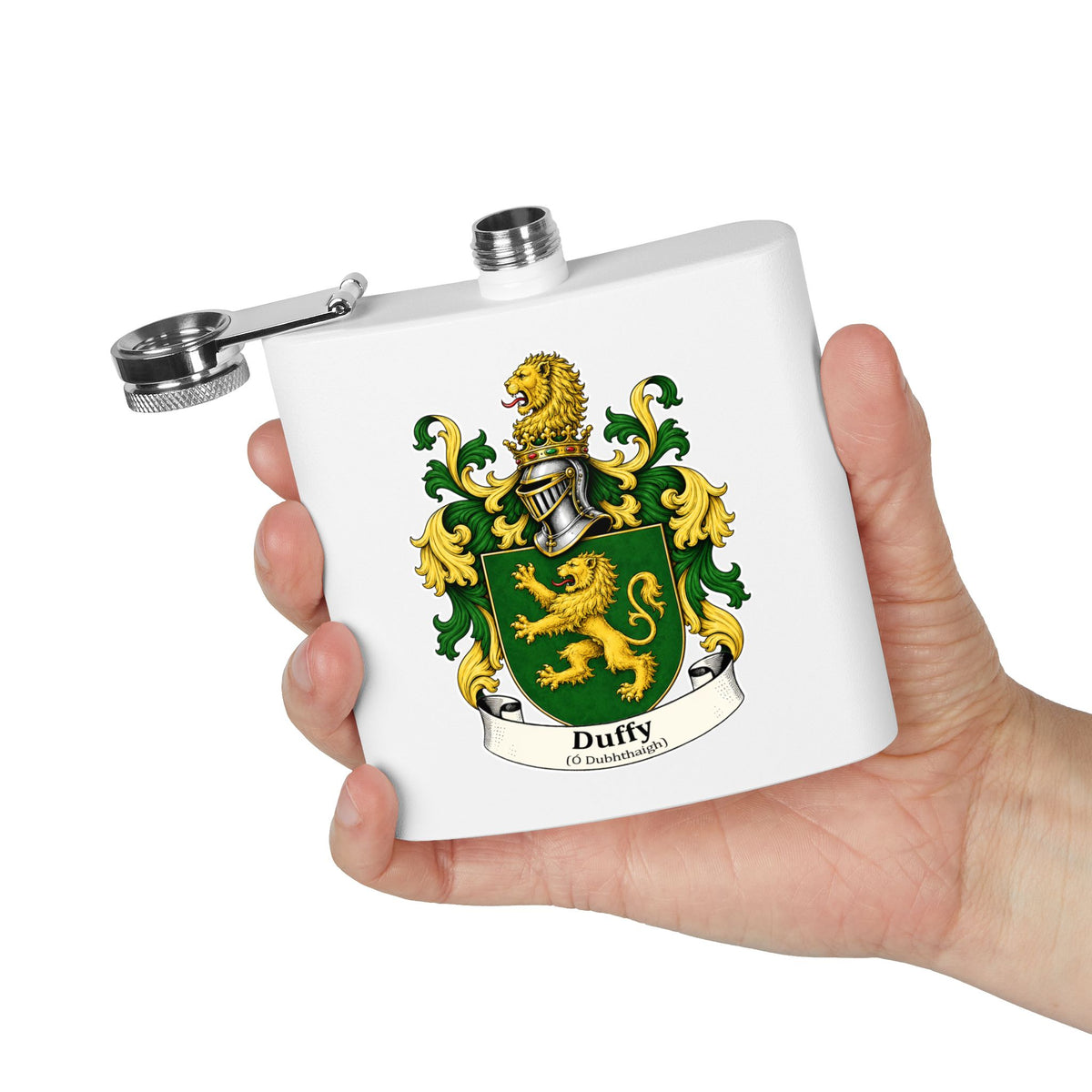 Duffy - Family Crest Flask