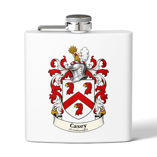 Casey - Family Crest Flask