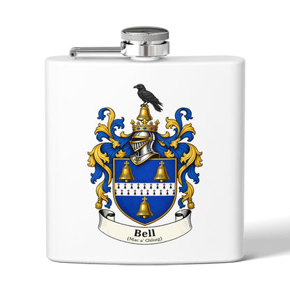 Bell - Family Crest Flask