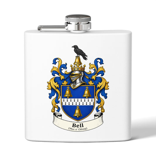 Bell - Family Crest Flask