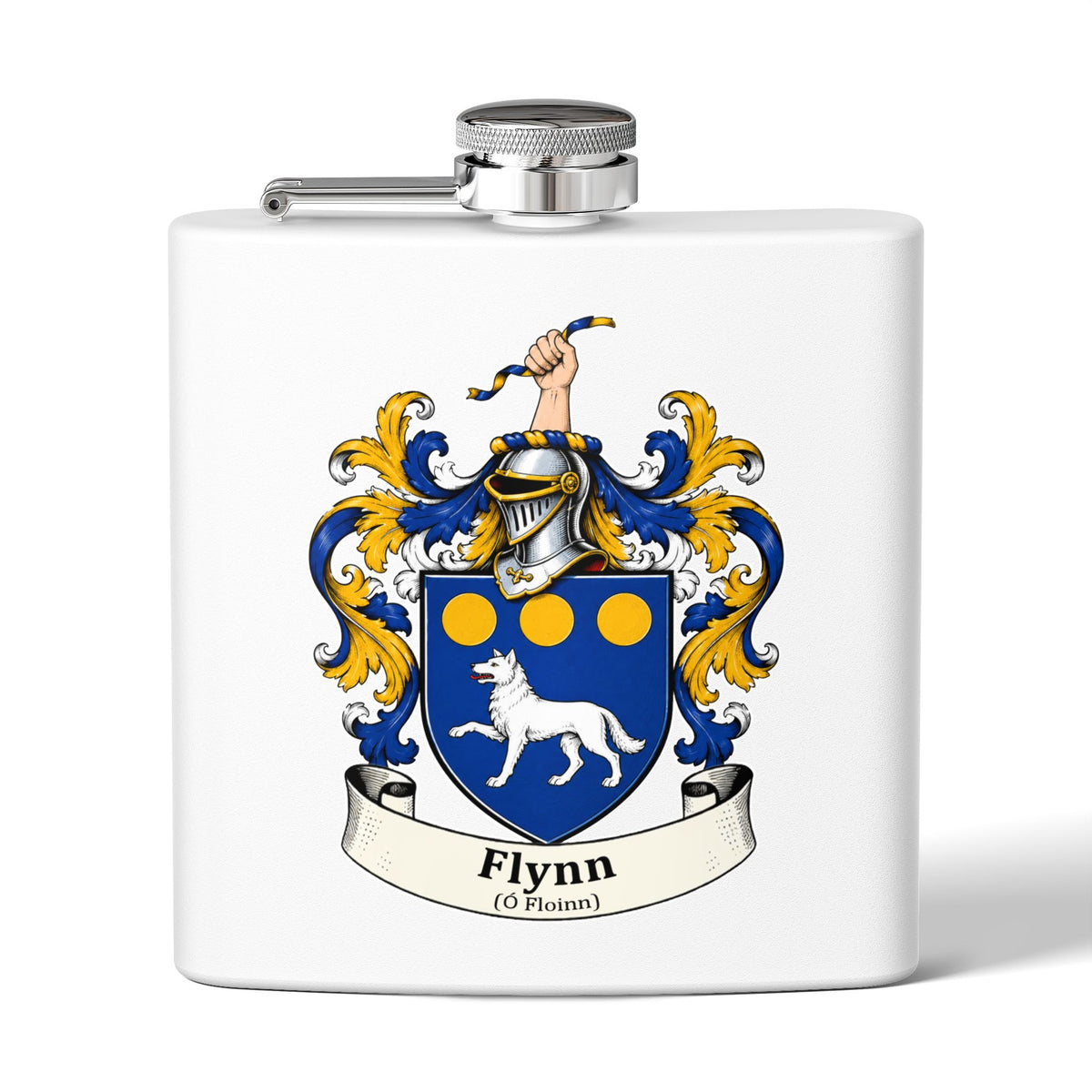 Flynn - Family Crest Flask