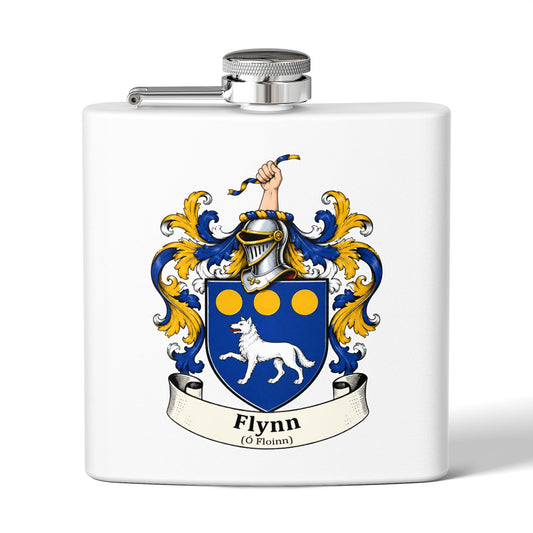 Flynn - Family Crest Flask