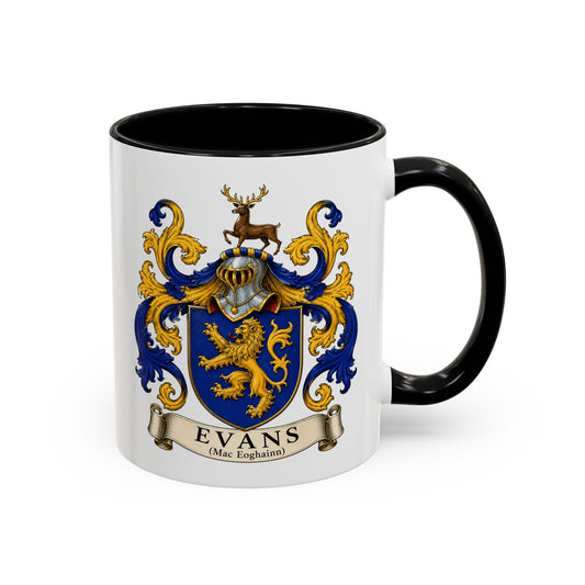 Evans - Family Crest Coffee Mug