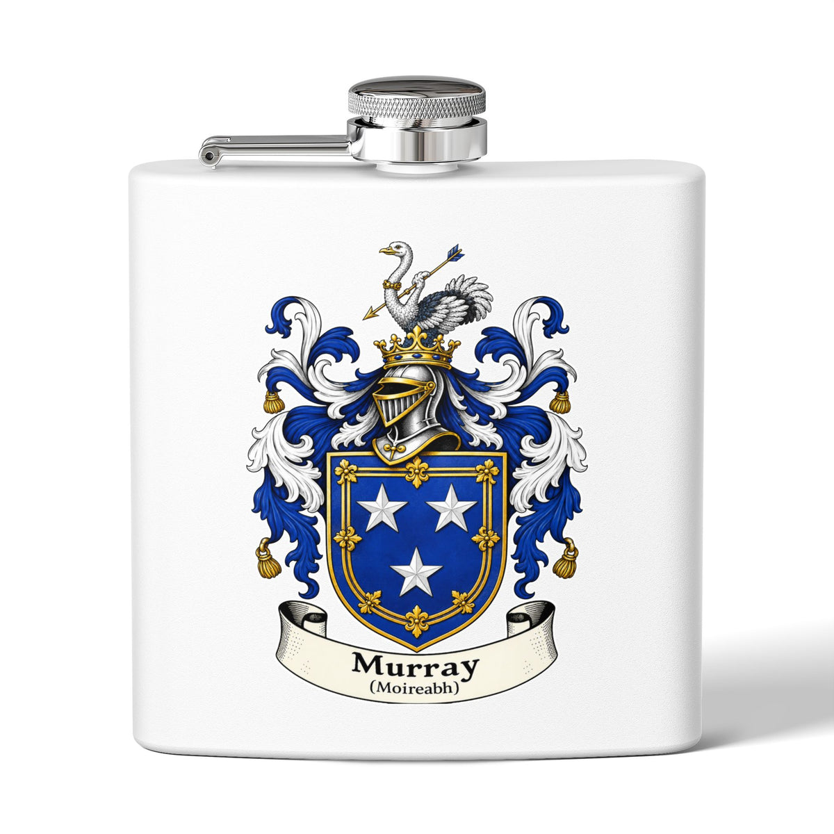 Murray - Family Crest Flask