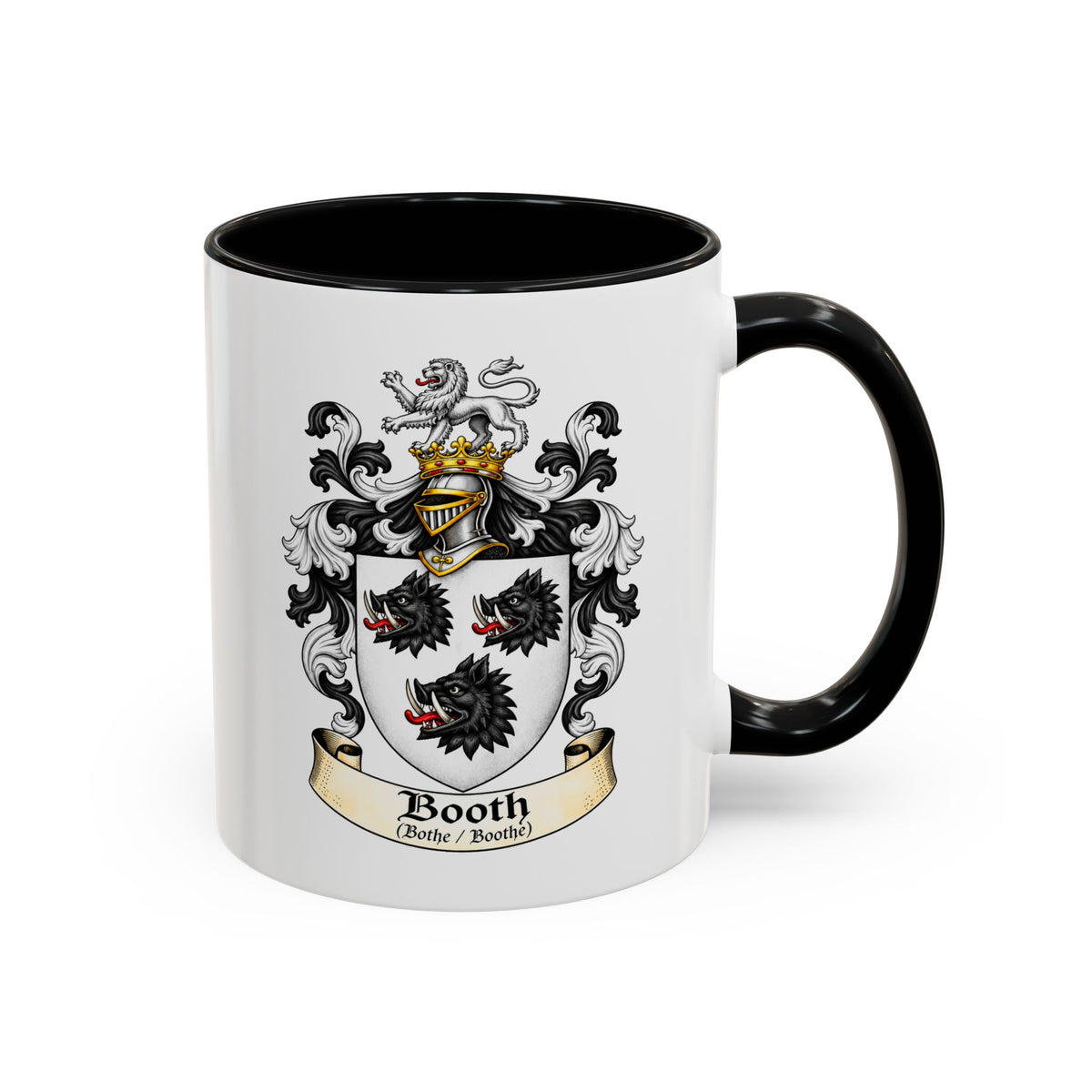 Booth - Family Crest Coffee Mug