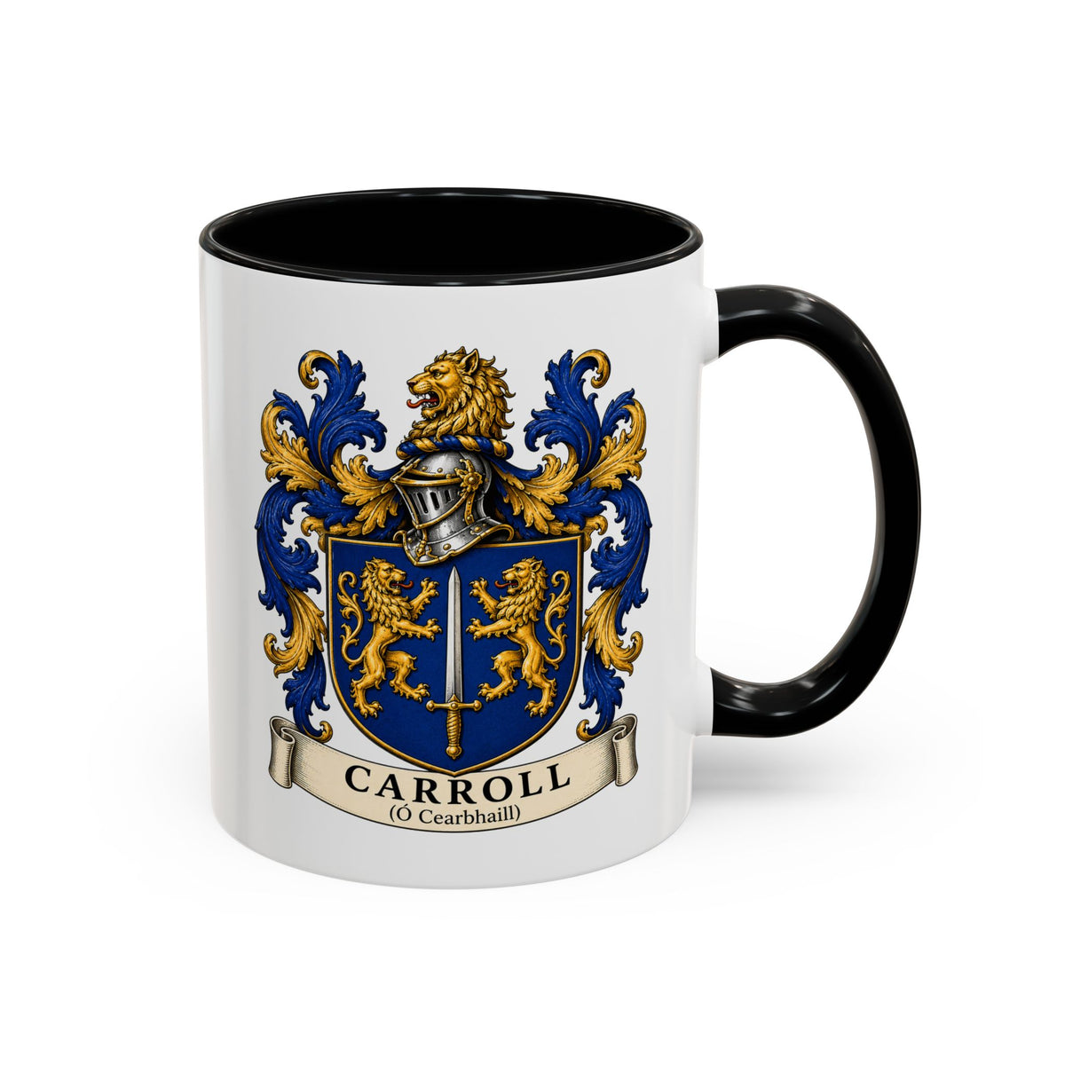 Carroll - Family Crest Coffee Mug